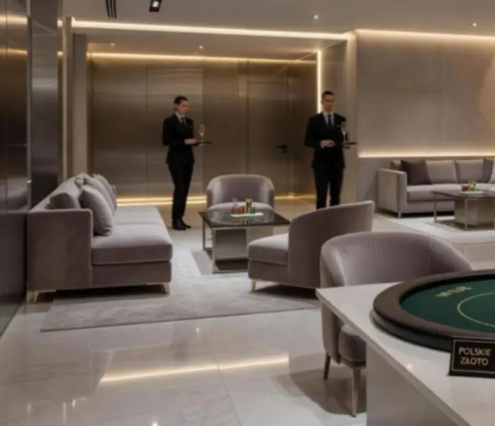 Ekskluzywna noc VIP z eleganckimi gośćmi w kameralnej strefie lounge